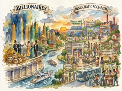 America's Billionaires & The Democratic Socialist Movement