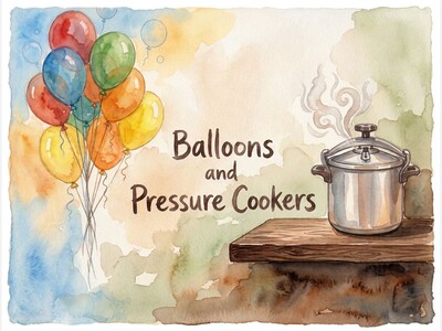 Balloons and Pressure Cookers