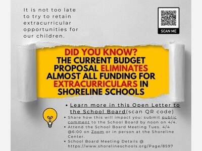 Shoreline school board contemplating eliminating almost all funding for extracurriculars