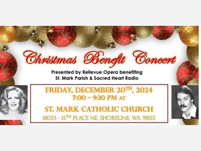 Christmas benefit concert at St Mark Parish