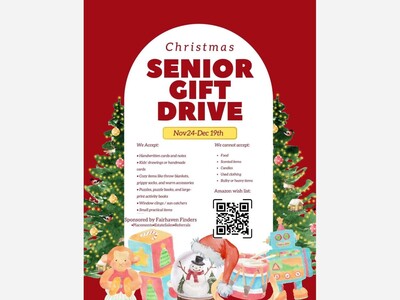 🎄 Senior Christmas Drive – Community Help Needed!