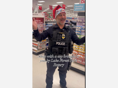 LFP PD and Rotary Hold 11th Annual Shop With A Cop Event
