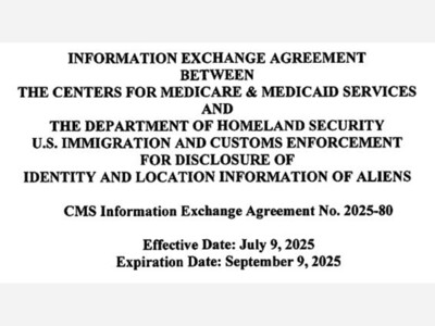 ICE Given Access To Washington Medicaid Patient Data