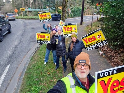 Both Shoreline Schools Levies Passing 