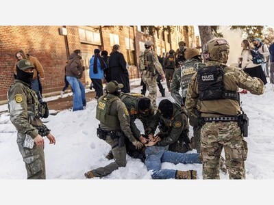 State Passes Bill Barring Law Enforcement From Wearing Masks