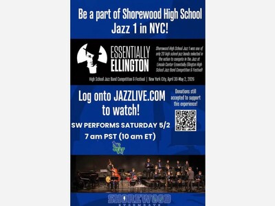 Shorewood Jazz 1 Band Competes at Lincoln Center in NYC