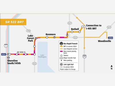 A Reminder for Lake Forest Park: What’s Coming on SR 522