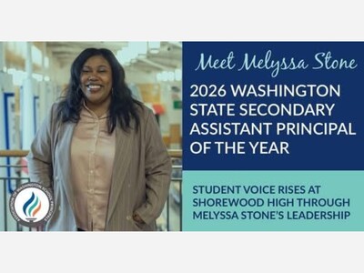 Shorewood High School Assistant Principal Melyssa Stone Named 2026 WA State Secondary Assistant Principal of the Year