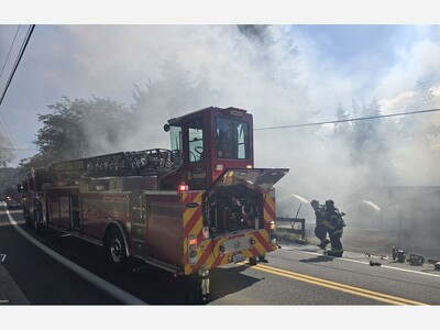 Kenmore House Fire Draws Big Response
