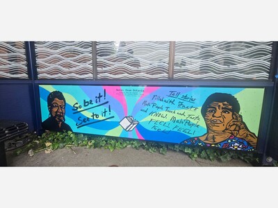 Artwork Unveiling At 175th & Ballinger Way Bus Stop