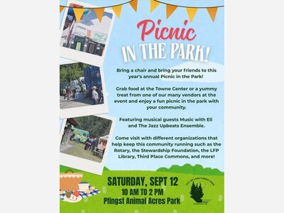 Picnic in the Park Coming September 12th