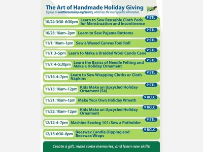 Art of Handmade Holiday Giving: Learn, Create & Give 🎁