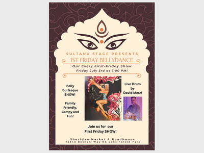First Friday Bellydance!