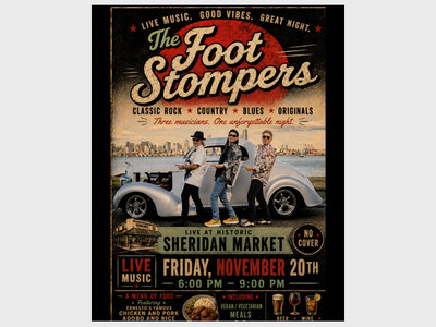 The Foot Stompers!