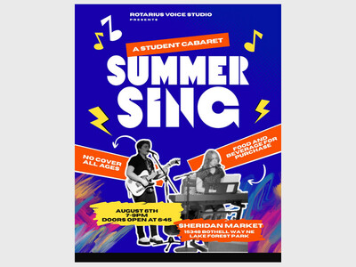 Rotarius Voice Presents Summer Sing!