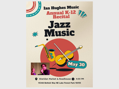 Ian Hughes Annual K-12 Recital!
