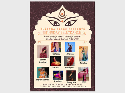 First Friday Bellydance Show!