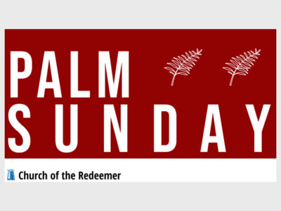 The Sunday of the Passion: Palm Sunday