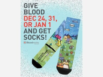 Give Blood, Get Socks
