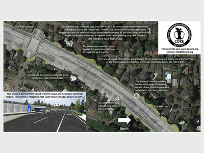 Sound Transit Drop-In Open House RE: Bothell Way Deforestation and Bus Lane Project