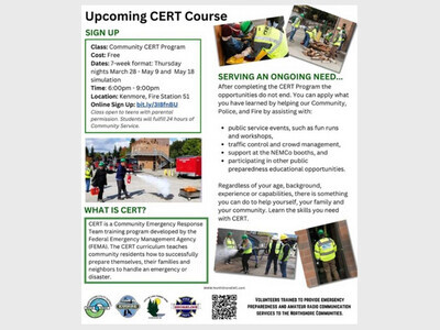 Community Emergency Response Team (CERT) Class