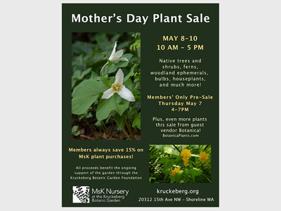 Mother’s Day Plant Sale at Kruckeberg Botanic Garden's MsK Nursery – May 7-10, 2026