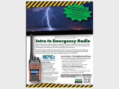 Intro to Emergency Radio Class